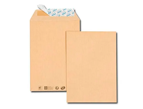 GPV Pochettes dos carton, 24, 260 x 330 mm, kraft brun — Classement & archivage — vue 3