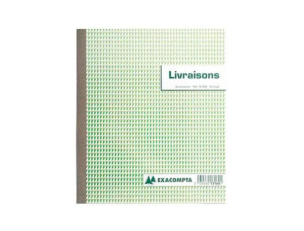 Manifold Bons de livraison NCR format 21 x 18 cm 50 duplicatas autocopiants, EXACOMPTA — Papier, cahier & courrier — vue 3