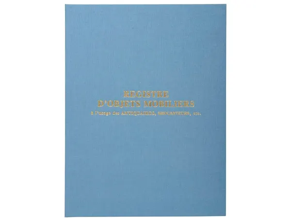 EXACOMPTA Registre "Objets mobiliers spécial brocanteurs" — Papier, cahier & courrier — vue 3