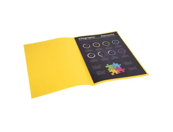 EXACOMPTA Sous-chemise ROCK'S, 220 x 310 mm, jaune citron — Classement & archivage — vue 5