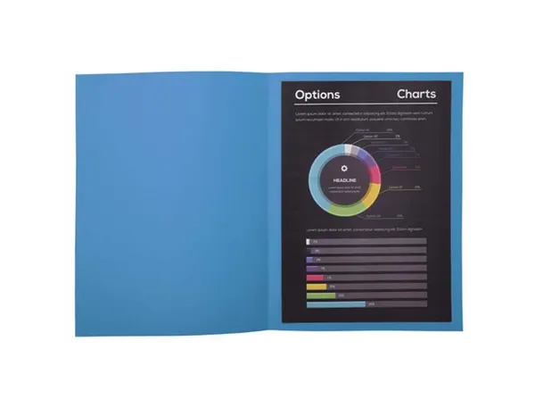 Sous-Chemise Exacompta Rock's 220x310 mm 80g Coloris Bleu Pack 100 Unités — Classement & archivage — vue 6