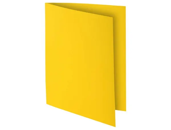 EXACOMPTA Chemises ROCK'S, A4, jaune citron — Classement & archivage