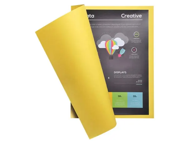 EXACOMPTA Chemises ROCK'S, A4, jaune citron — Classement & archivage — vue 2