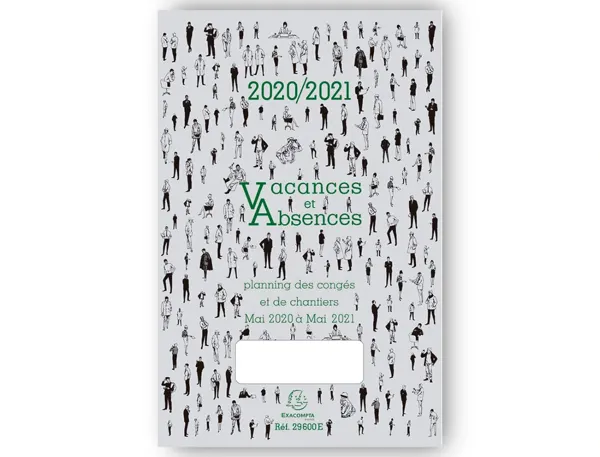 EXACOMPTA Planning des congés 2026/2027, mai 2026 à mai 2027 — Papier, cahier & courrier — vue 3