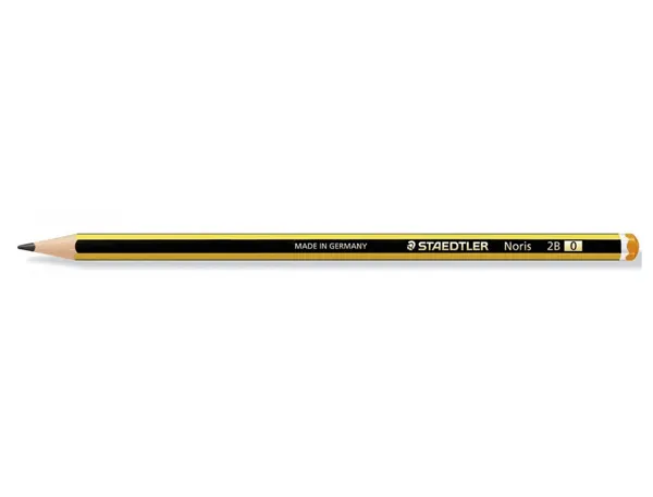 Crayon Graphite Staedtler Noris 120 2b Hexagonal Mine 2mm Très Résistante — Fournitures — vue 3