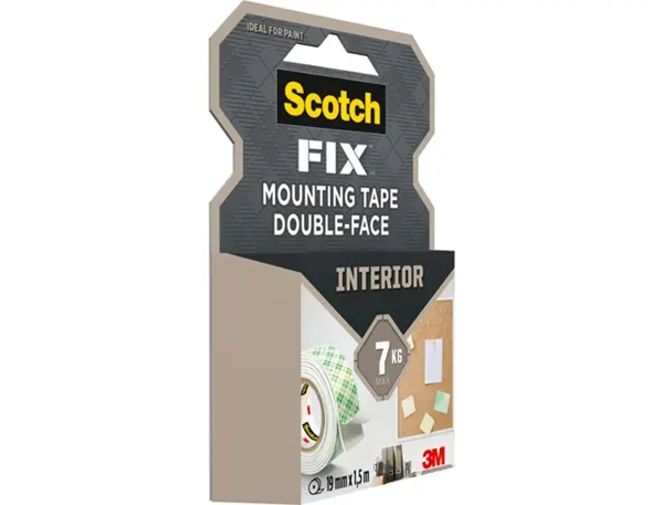 3M Ruban adhésif de fixation Scotch-Fix double face, 19 mm x — Produits de montage — vue 5