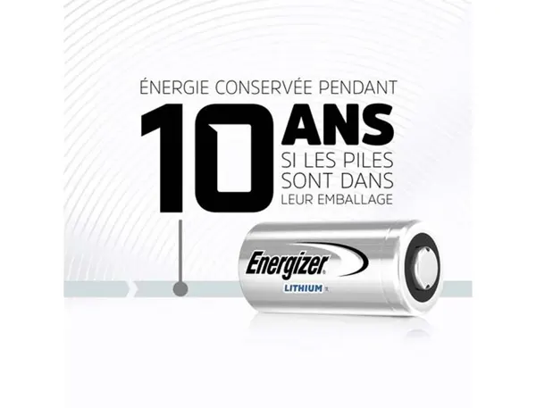 Pile Energizer Lithium Photo I .C.e. Cr17345 Taille 123 Blister 1 Unité — Aménagement d'espace — vue 5