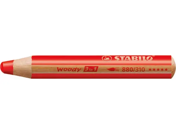 STABILO Crayon multi-talents woody 3 en 1, étui carton de 10 — Fournitures — vue 3