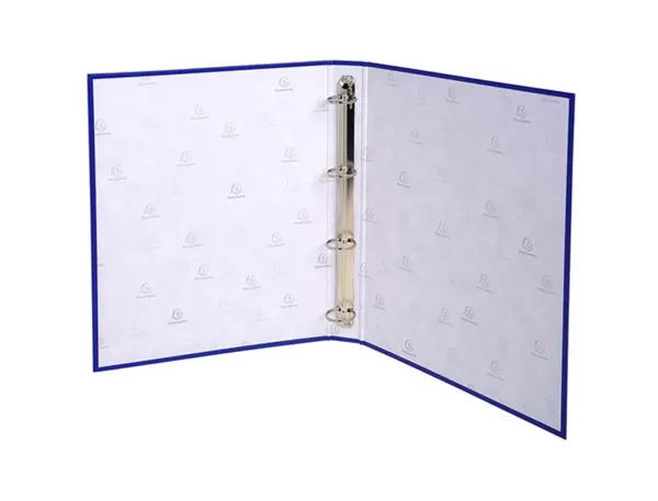 EXACOMPTA Classeur rembordé PP, A4, 4 anneaux, bleu — Classement & archivage — vue 4