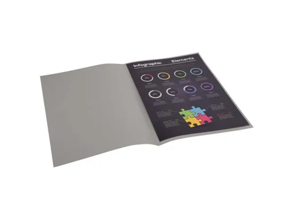 Sous-Chemise Exacompta Rock's 220x310 mm 80g Coloris Gris Pack 100 Unités — Classement & archivage — vue 4