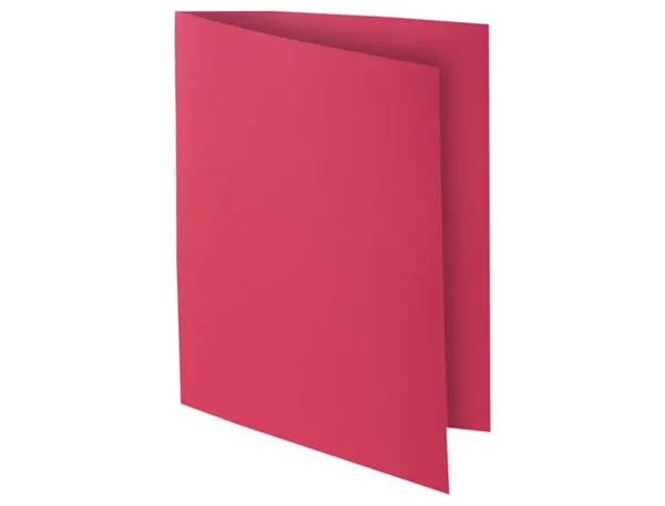 Paquet de 100 chemises 210g ROCK"S format 24x32 cm, framboise, EXACOMPTA — Classement & archivage — vue 3