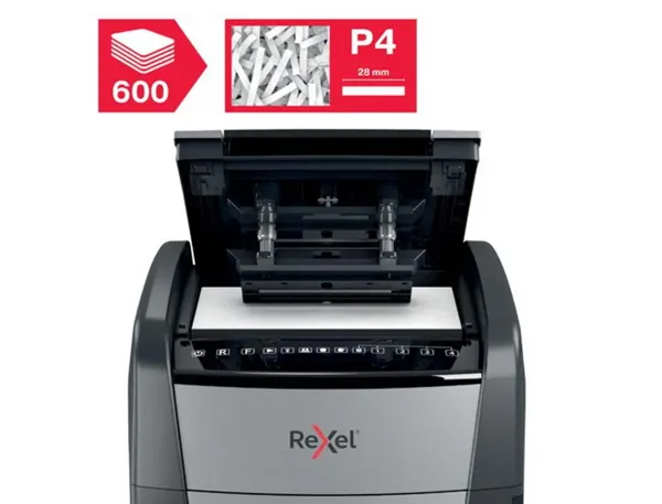 REXEL Destructeur de documents Optimum AutoFeed+ 600X — Informatique & bureautique — vue 4