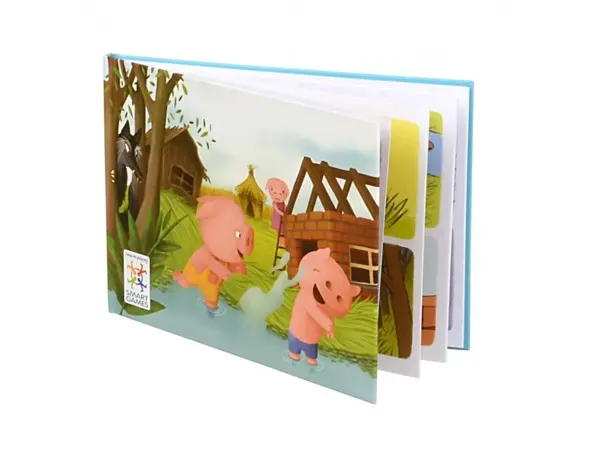 Jeu Interdacta Les 3 Petits Cochons 1 Plateau + 3 Maisons + 3 Cochons + 1 Loup + 1 Livret + 1 Livre Avec Le —… — vue 7