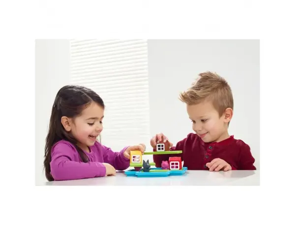 Jeu Interdacta Les 3 Petits Cochons 1 Plateau + 3 Maisons + 3 Cochons + 1 Loup + 1 Livret + 1 Livre Avec Le —… — vue 8