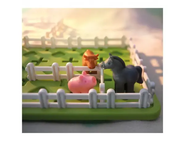 Jeu Interdacta Il Etait Une Ferme 1 Plan De Jeu + 2 Chevaux + 2 Vaches + 2 Moutons + 2 Cochons + 3 — Matériel &… — vue 3