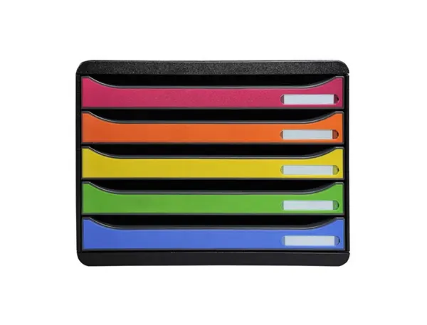 EXACOMPTA Module de classement BIG-BOX PLUS, arlequin — Aménagement d'espace — vue 3