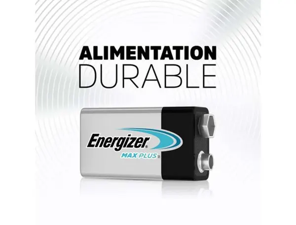 Pile Energizer Max Plus 6lr61/9v Bp1 — Informatique & bureautique — vue 3