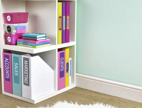 AVERY Etiquette de classement adhésive, 192 x 61 mm, blanc — Fournitures — vue 3