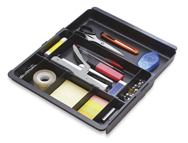 EXACOMPTA Insert pour tiroir DRAWINSERT Classique, noir — Aménagement d'espace — vue 3