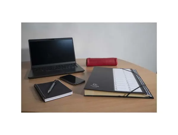 EXACOMPTA Trieur Ordonator, PP, 26 compartiments, noir — Classement & archivage — vue 4