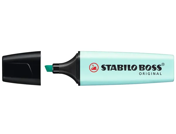 STABILO Surligneur BOSS ORIGINAL Pastel, turquoise pastel — Fournitures — vue 3