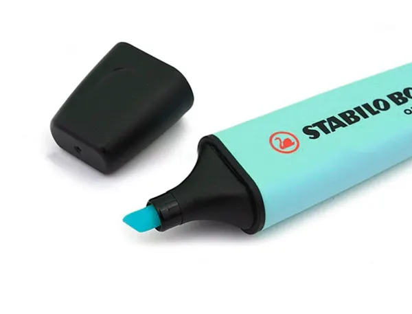 STABILO Surligneur BOSS ORIGINAL Pastel, turquoise pastel — Fournitures — vue 5