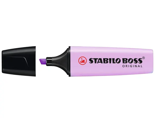 STABILO Surligneur BOSS ORIGINAL Pastel, lilas pastel — Fournitures — vue 3