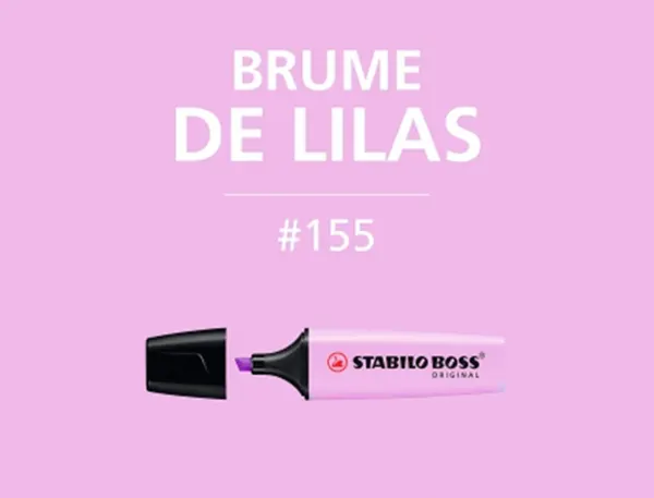 STABILO Surligneur BOSS ORIGINAL Pastel, lilas pastel — Fournitures — vue 6