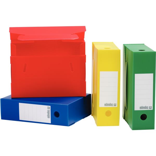 Boite d'archives en polypropylène dos 10 cm vert, N.C — CLASSEMENT