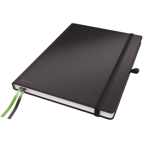 Cahier broché 160 pages LEITZ Complete, format A4, ligné 100, N.C — CAHIERS ET DERIVES DE PAPIER