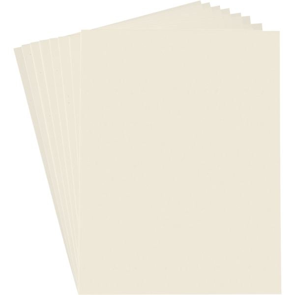 Pochette de 7 feuilles de plastique fou format 20 x 30 cm coloris blanc — Non classé