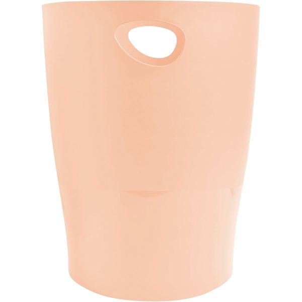 Corbeille à papier ECOBIN 15L corail, AQUAREL — EQUIPEMENT CLASSE ET BUREAU