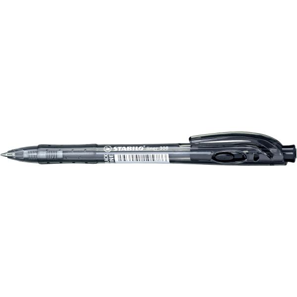Stylo bille Stabilo Liner noir, N.C — ECRIRE ET CORRIGER