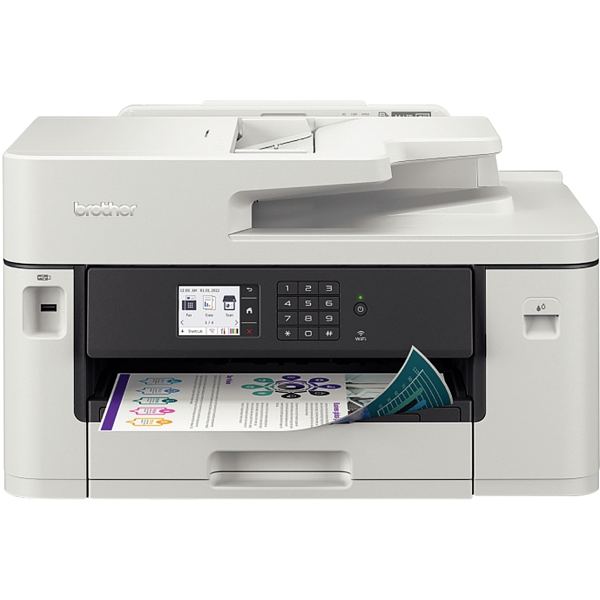 BROTHER Imprimante multifonction jet dencre couleur professionnelle 4-en-1 Business Smart impression jusquau format A3…