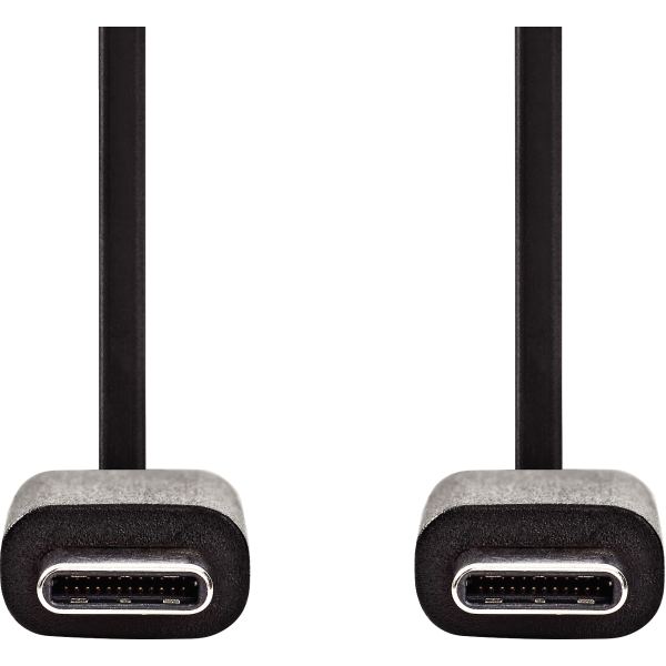 Cordon USB type C vers type C 1m noir, N.C — INFORMATIQUE