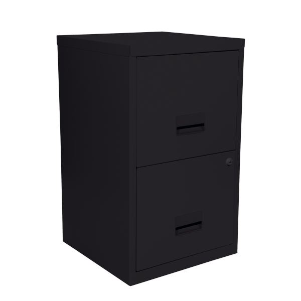Classeur 2 tiroirs pour dossiers suspendus Eco anthracite — Non classé