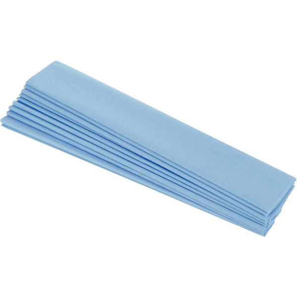 Paquet de 10 feuilles crépon ordinaire 200x50 cm bleu clair, N.C — TRAVAUX MANUELS