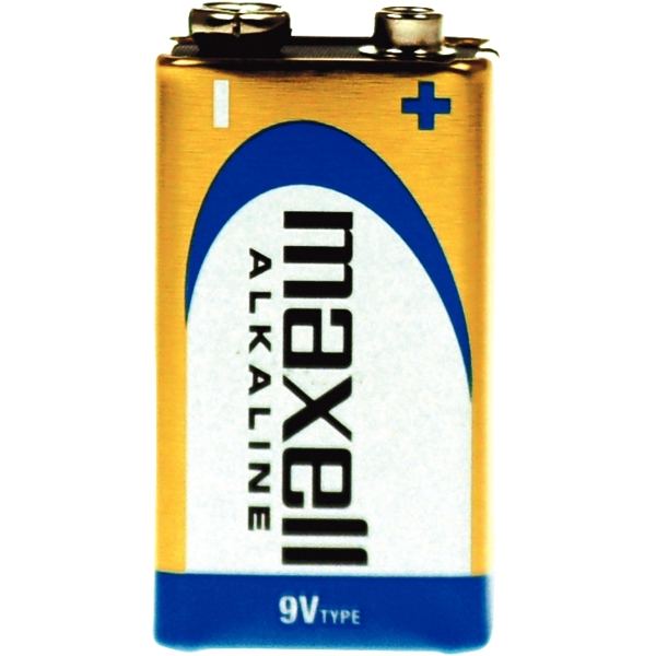 Blister de 1 pile 9V 6LR61 MAXELL, N.C — BUREAUTIQUE