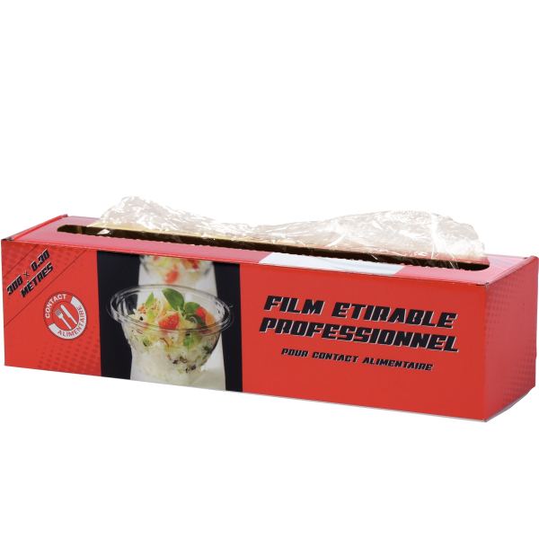 Rouleau de film étirable alimentaire 300m, N.C — SERVICES GENERAUX