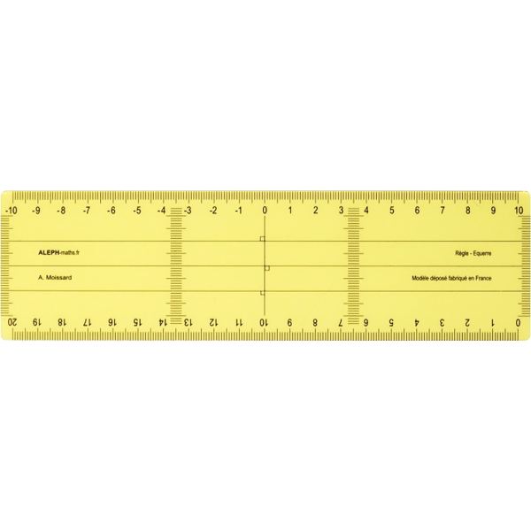 Règle équerre 20cm — Non classé