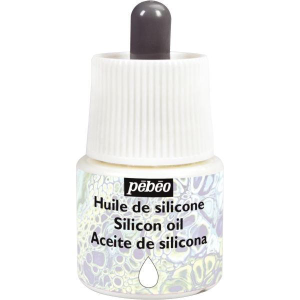 Flacon 45 ml d’huile de silicone pour médium pouring, N.C — DESSIN SCOLAIRE ET PROFESSIONNEL