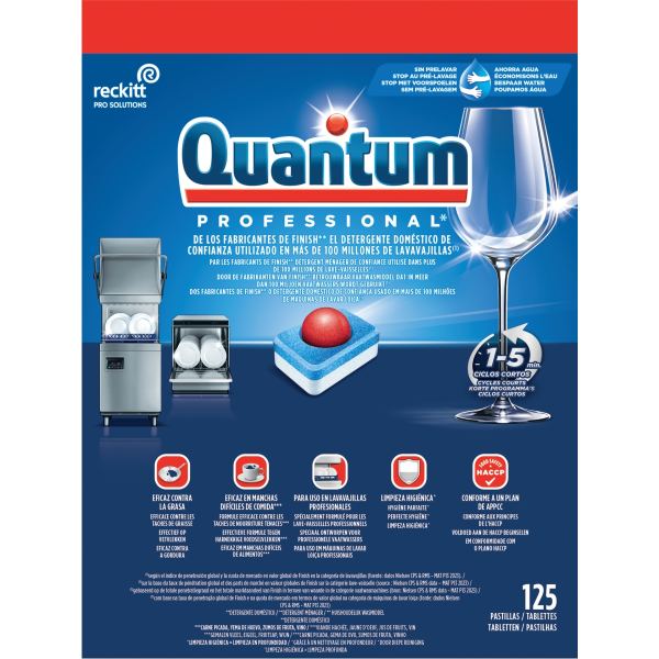 Boite de 125 tablettes lave-vaisselle quantum — SERVICES GENERAUX