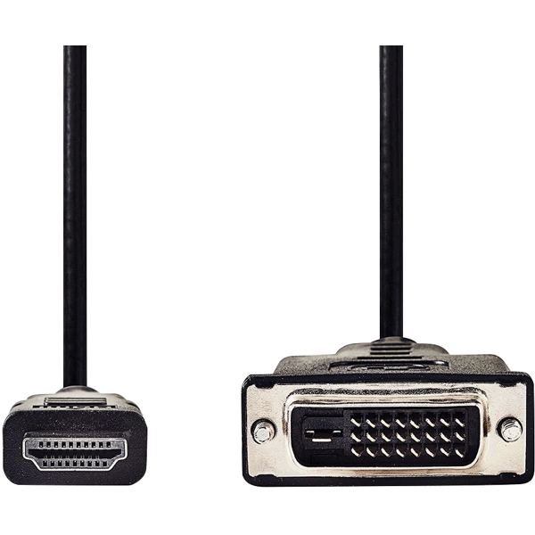 Cordon HDMI vers DVI-D 2m, N.C — INFORMATIQUE
