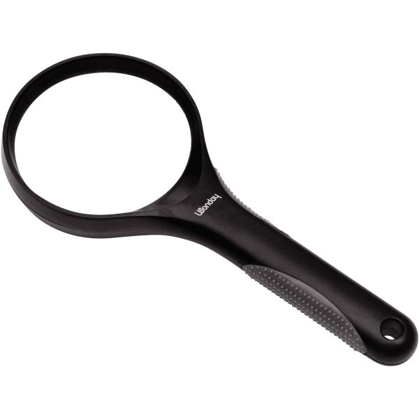 Loupe en verre X3 diamètre 75 mm bi-matière, Wonday — PETIT MATERIEL BUREAU ET ECOLE