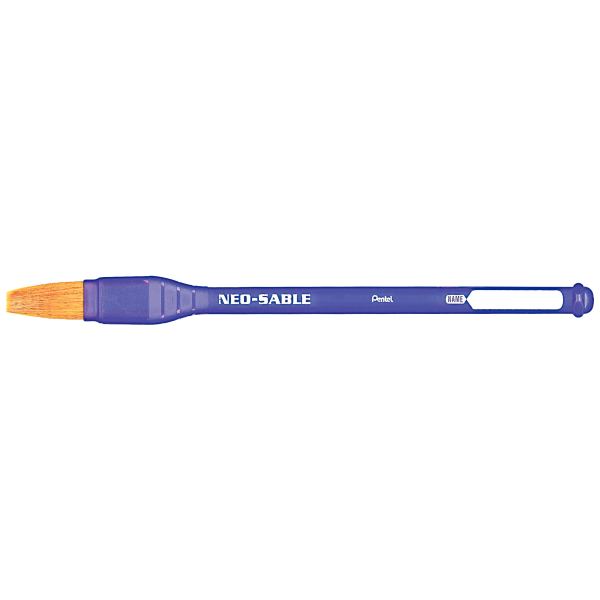 Brosse KAMIKAZE N° 14 poils synthétiques très résistants manche plastique solide ( sans PVC ), N.C — DESSIN SCOLAIRE ET…