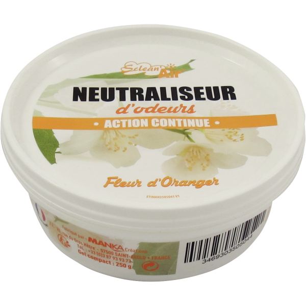 Boite gel destructeur d'odeurs fleur d'oranger, N.C — SERVICES GENERAUX