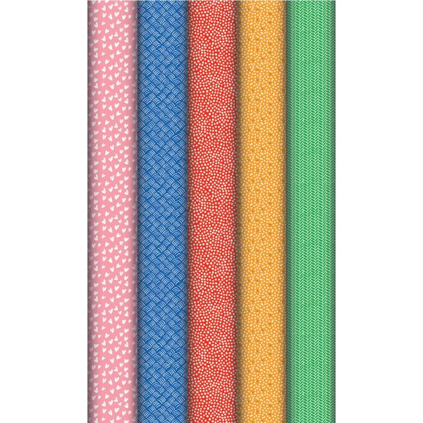 Boîte de 10 rouleaux de papier cadeau motifs fantaisies assortis dimension 2m x 0,70 m — Non classé