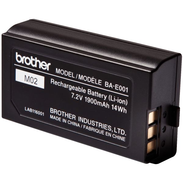 BROTHER BA-E001 for P-touch model E300VPE500VP E550WVP H300 H500 P750W — BUREAUTIQUE