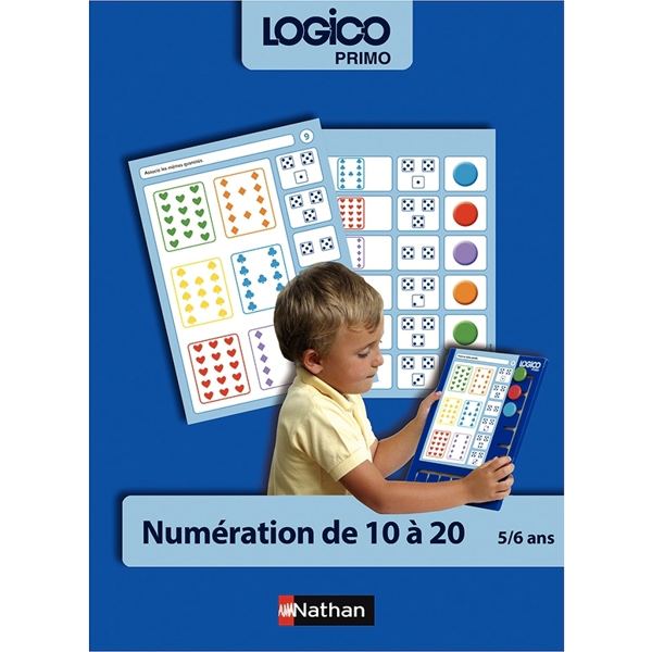 Fichier LOGICO PRIMO numération de 10 à 20, N.C — JEUX