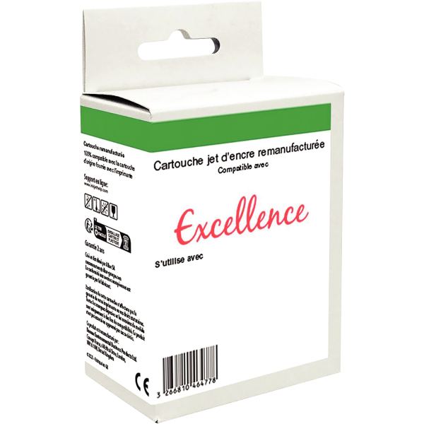 Excellence lot 4 cartouches encre noire, cyan, magenta, jaun — CONSOMMABLES INFORMATIQUES